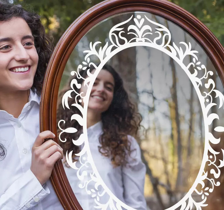 Samolepka s ozdobným okrajem - TenStickers