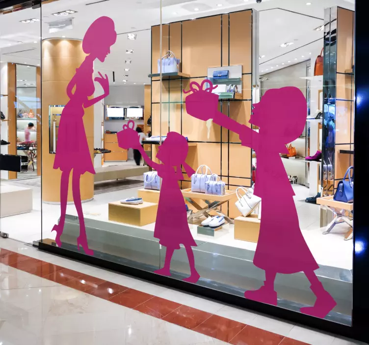 Nálepka na matku a dcery - TenStickers