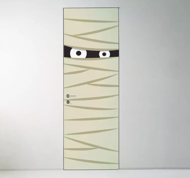 Nálepka na mumii dveří - TenStickers