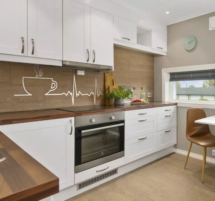 Nálepka na nálepku na kávu - TenStickers