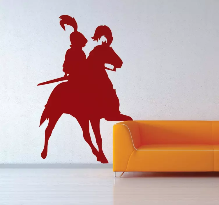 Nálepka na rytíře - TenStickers