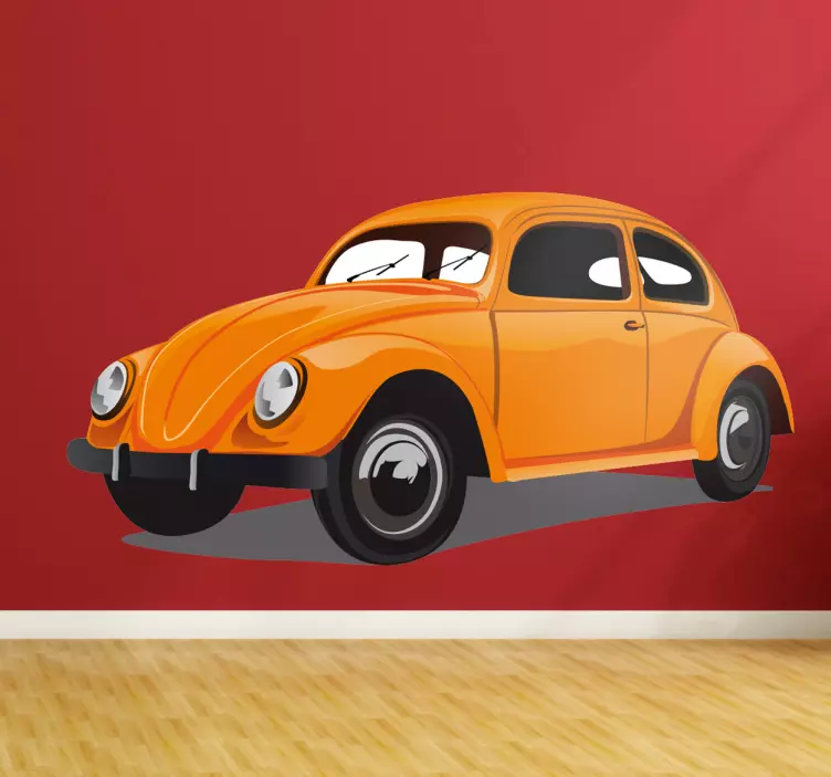 Nálepka na zeď brouka volkswagen - TenStickers
