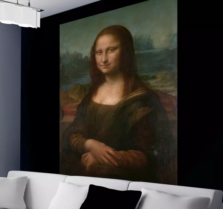 Mona lisa nástěnné umění nálepka - TenStickers