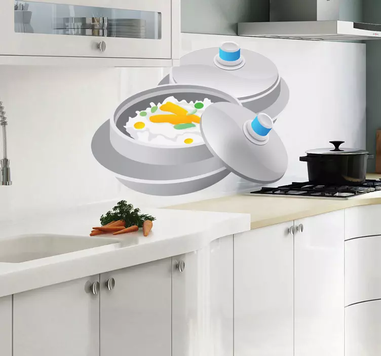 Nálepka orientálního jídla - TenStickers