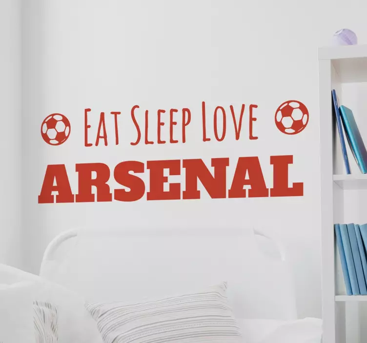 Nálepka personalizovaného fotbalového týmu - TenStickers