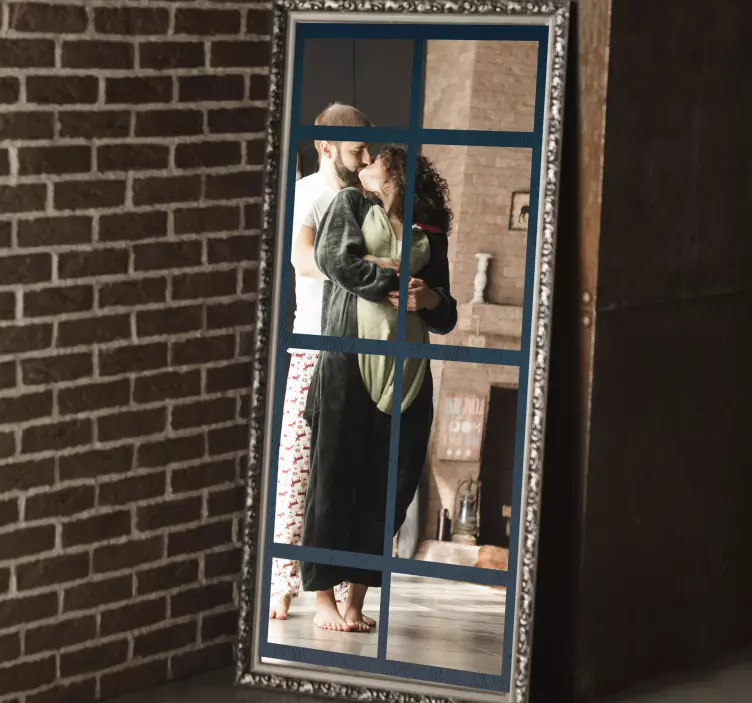 Nálepka průmyslového zrcadla - TenStickers