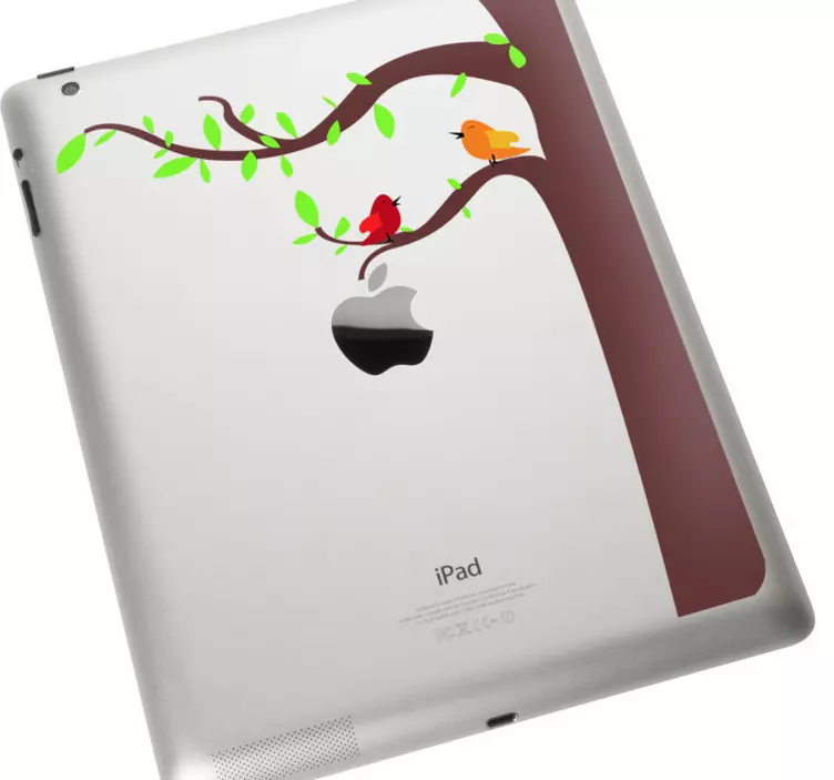 Nálepka ptáků a stromů ipad - TenStickers
