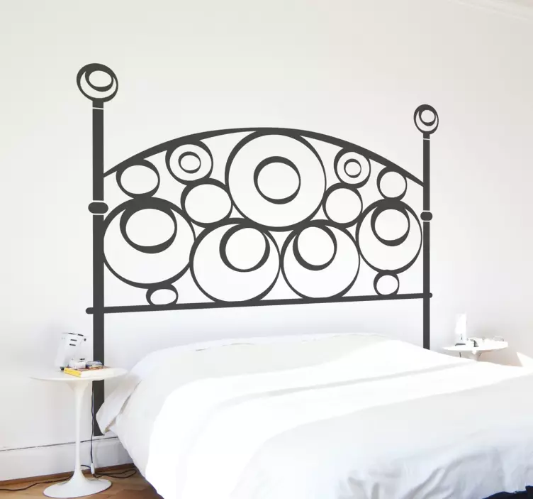 Nálepka s půlkruhem vinylové desky - TenStickers