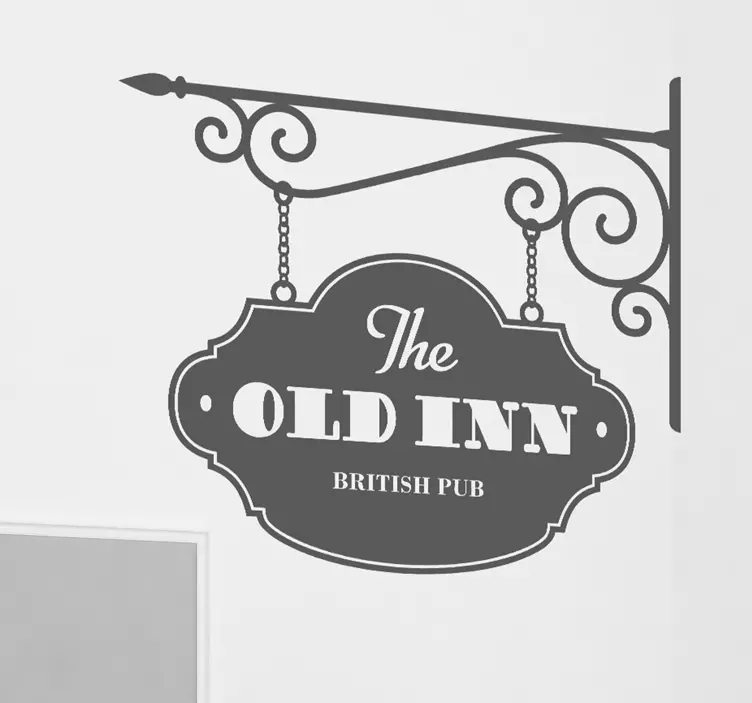 Nálepka staré hospody - TenStickers