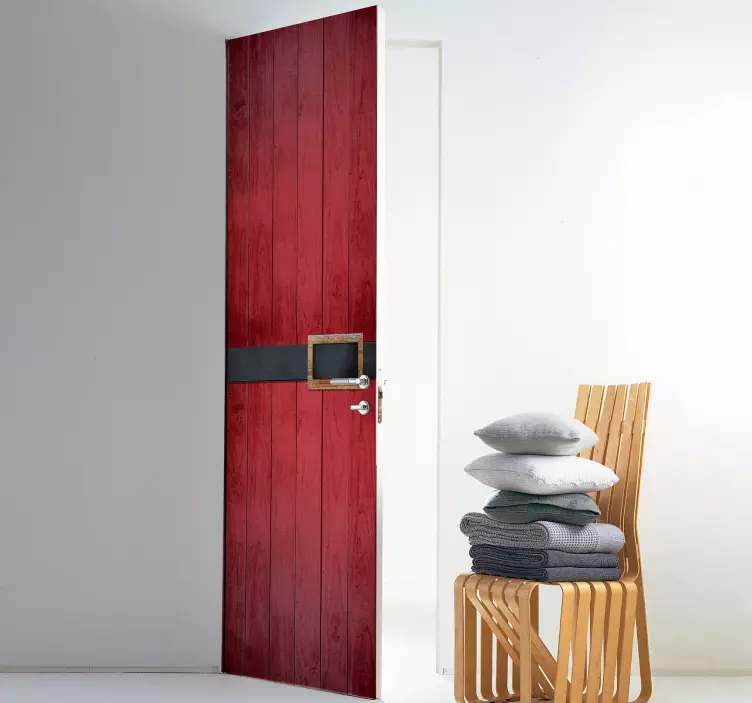 Nálepka vánoční dveře - TenStickers