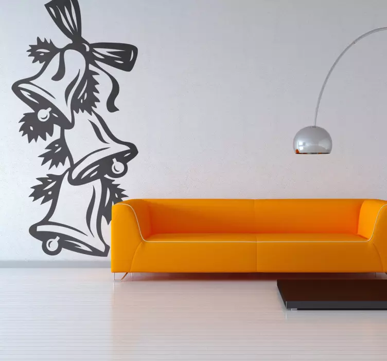 Nálepka vánoční zvonky - TenStickers