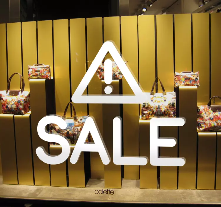 Nálepka varování uk - TenStickers