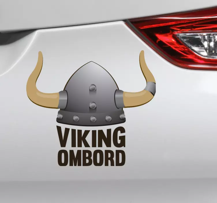 Nálepka viking dítě na palubě - TenStickers