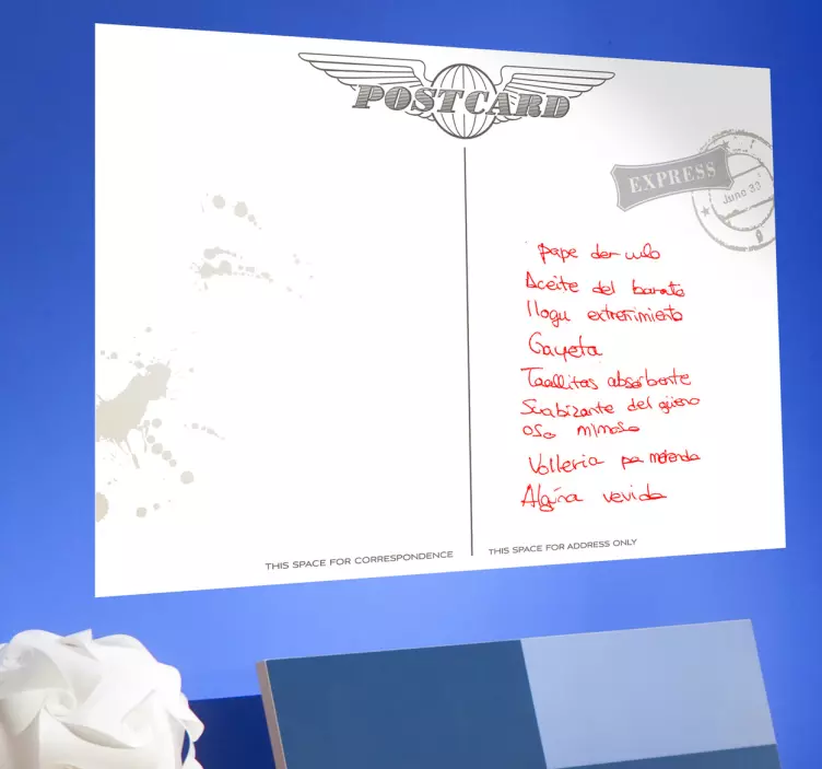 Nálepka na tabuli z 50. Let - TenStickers