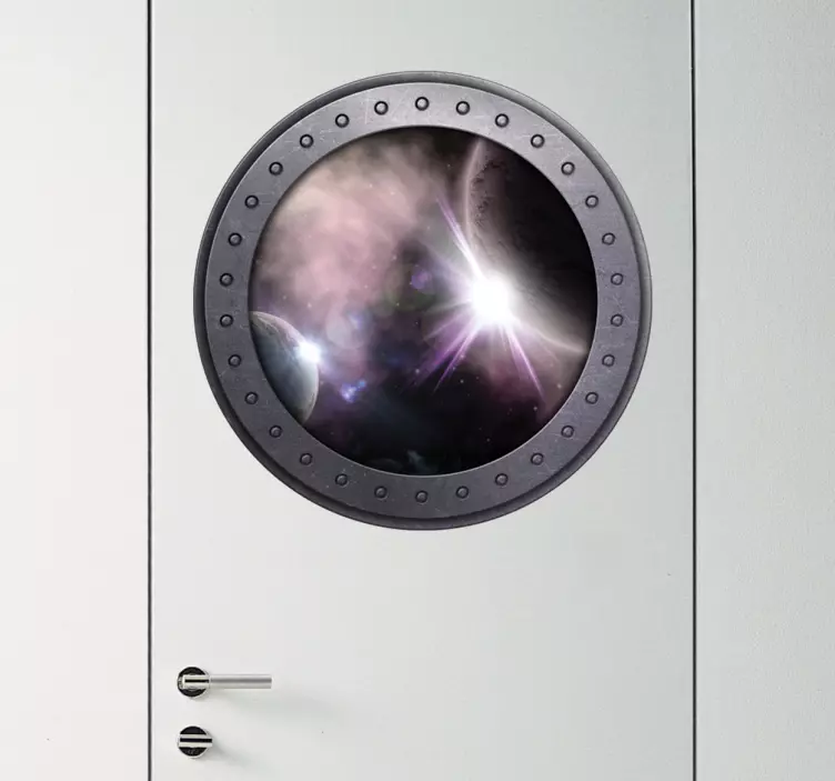 Nálepka od okna k prostoru - TenStickers