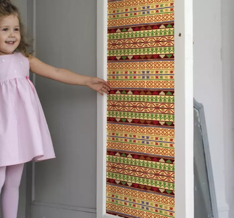 Mexická značka rebozo dveří - TenStickers