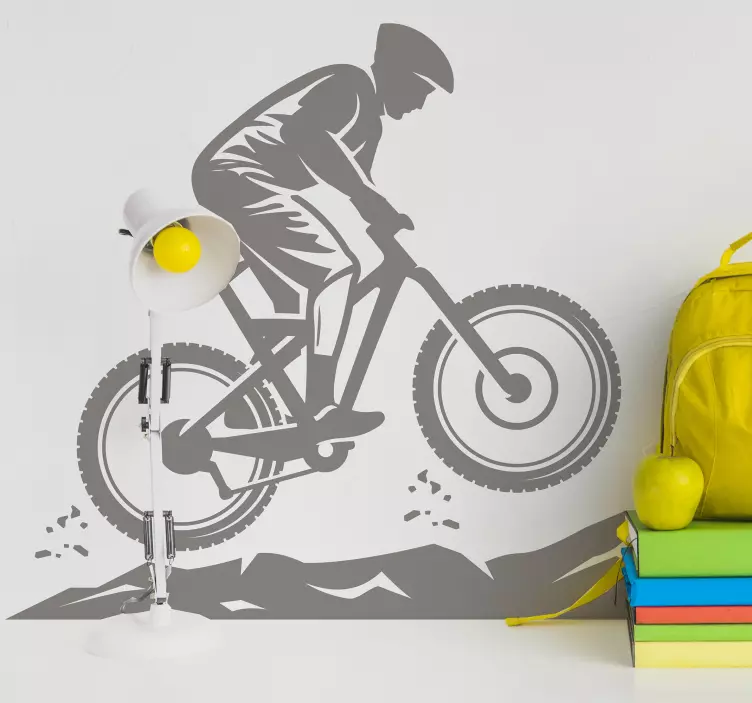 Hory kolo cyklistika obtisk - TenStickers