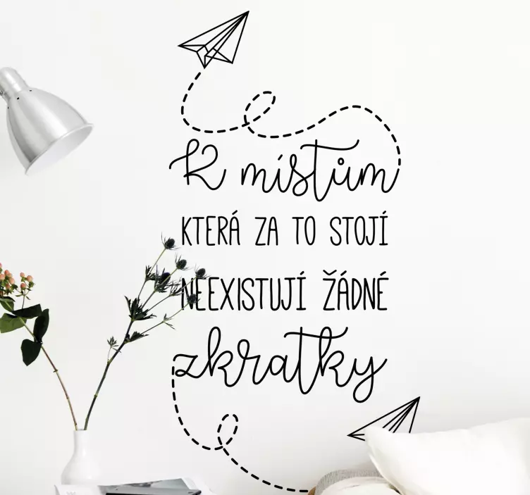 Neexistují žádné zkratky obývací pokoj stěny dekor - TenStickers