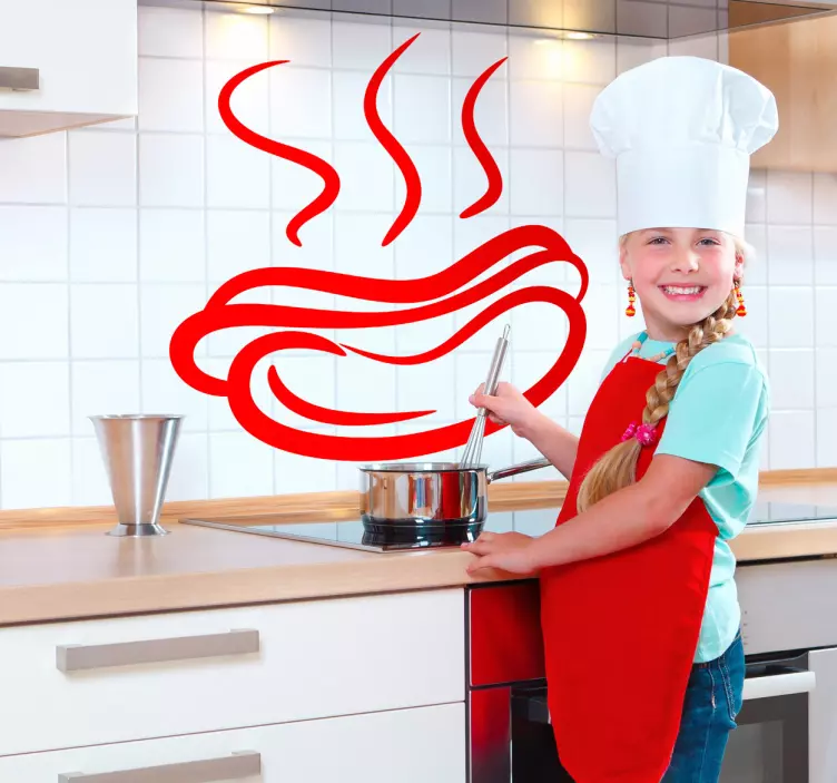 Obálka hotdog obrys - TenStickers