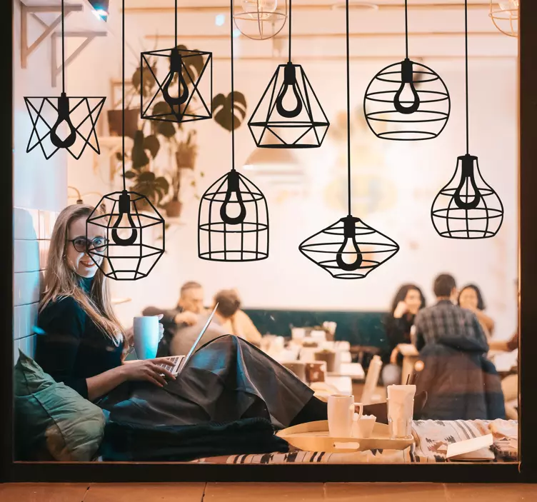 Nálepka okna baterky - TenStickers