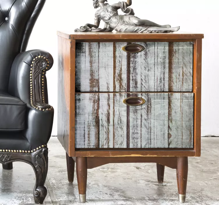 Odizolování dřevěného nábytku nálepka - TenStickers