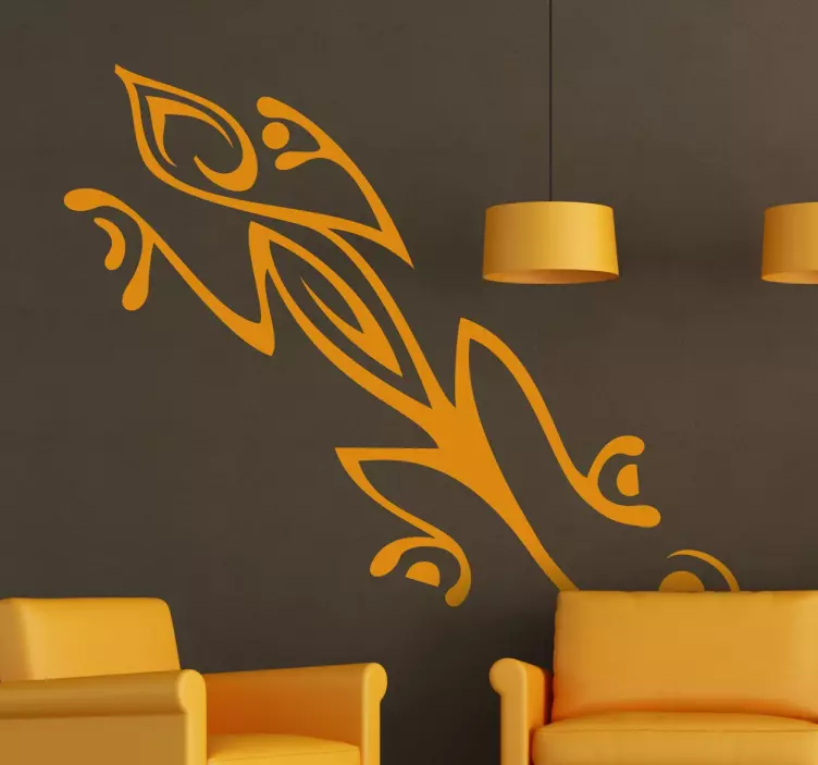 Originální samolepka domorodého gecko - TenStickers