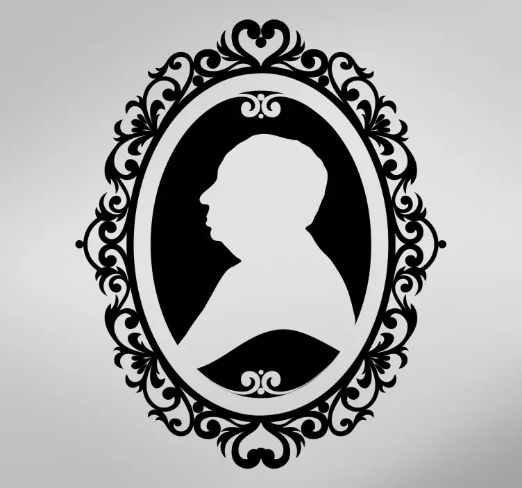 Osobní samolepka na zeď na výšku - TenStickers