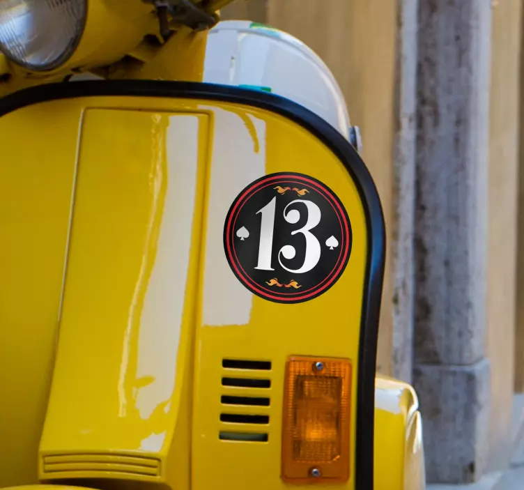 Osobní štítek vozidla - TenStickers