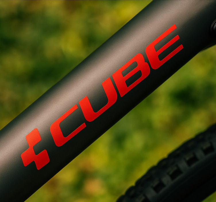 Personalizované logo na kolo samolepka na jízdní kola - TenStickers