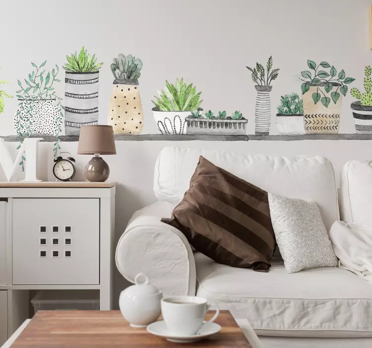 Nálepka na rostliny rostlin - TenStickers