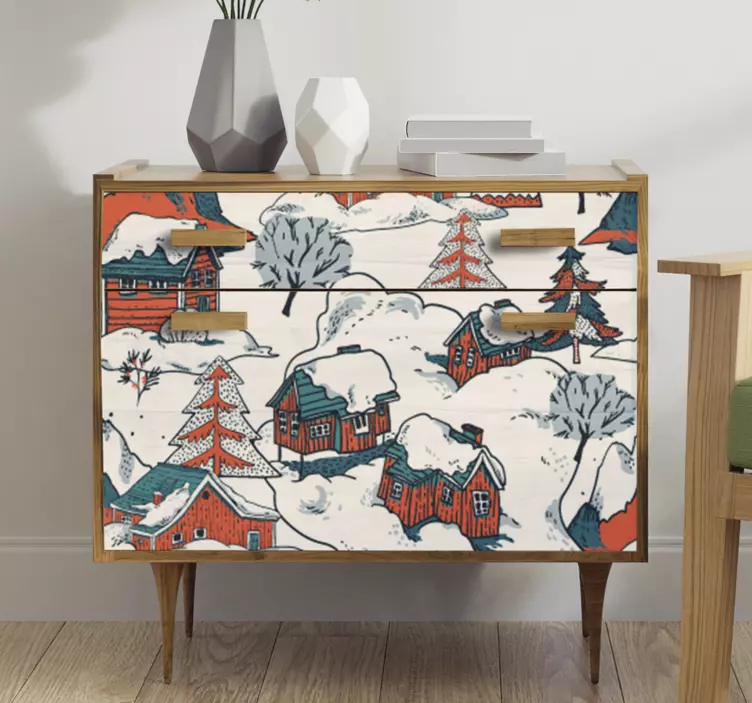 Nálepka polského horského nábytku - TenStickers