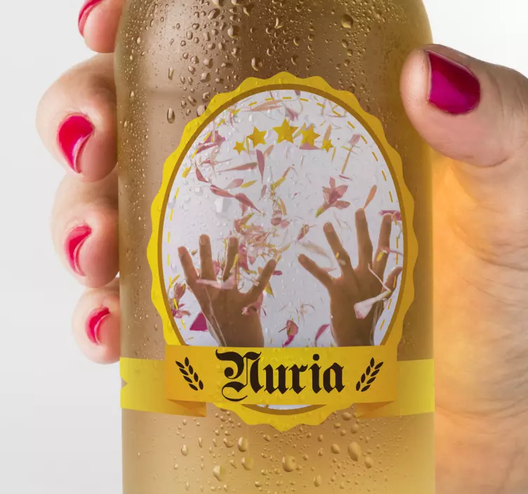 Přizpůsobitelný štítek k oslavě Zvířecí nálepka - TenStickers