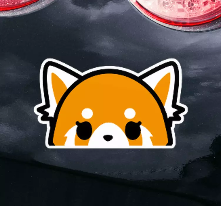 Prohlížení nálepky na okno anime fox - TenStickers