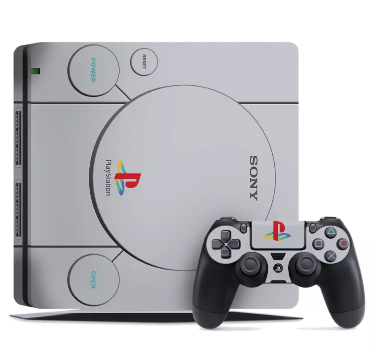 Ps4 skin retro playstation 1 - TenStickers