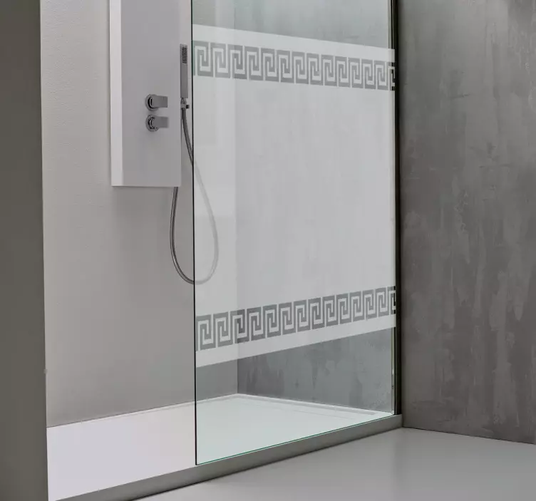 Řecká samolepka na vzor - TenStickers