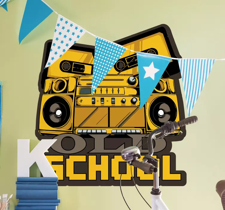 Retro ozvučení Zvířecí nálepka - TenStickers