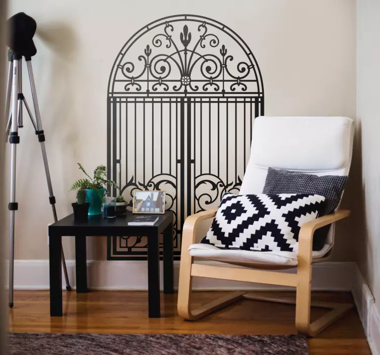 Gothic arch vintage samolepky - TenStickers