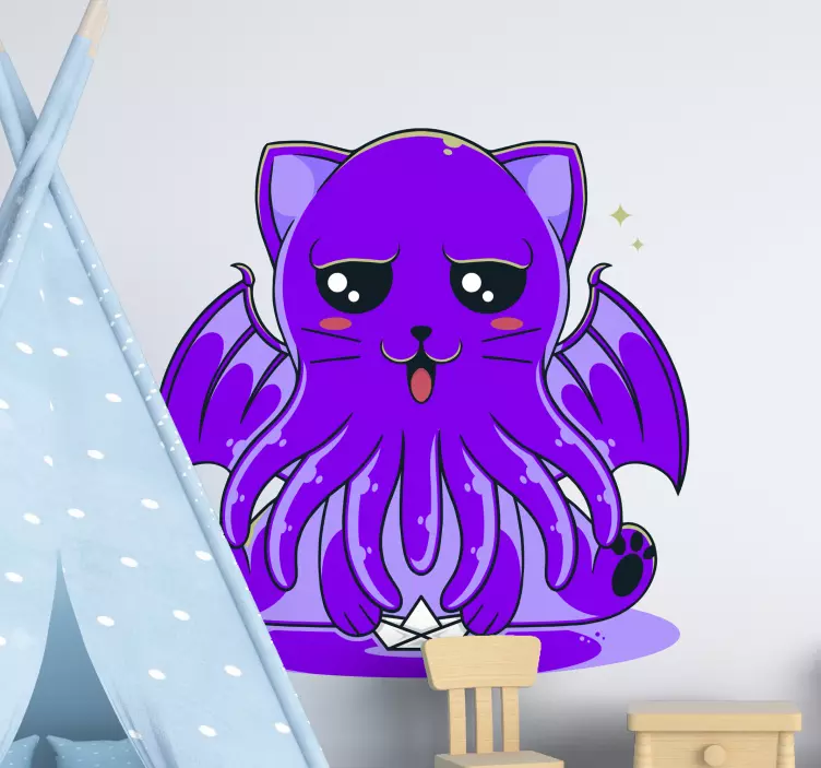 Roztomilé mýtické stvoření samolepka pro děti - TenStickers
