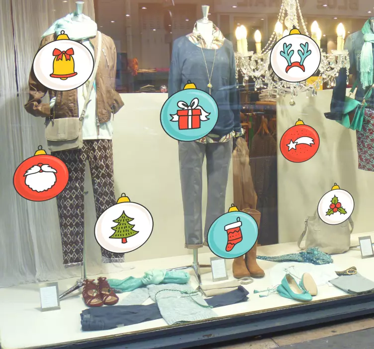 Sada kolekce vánoční kolekce - TenStickers