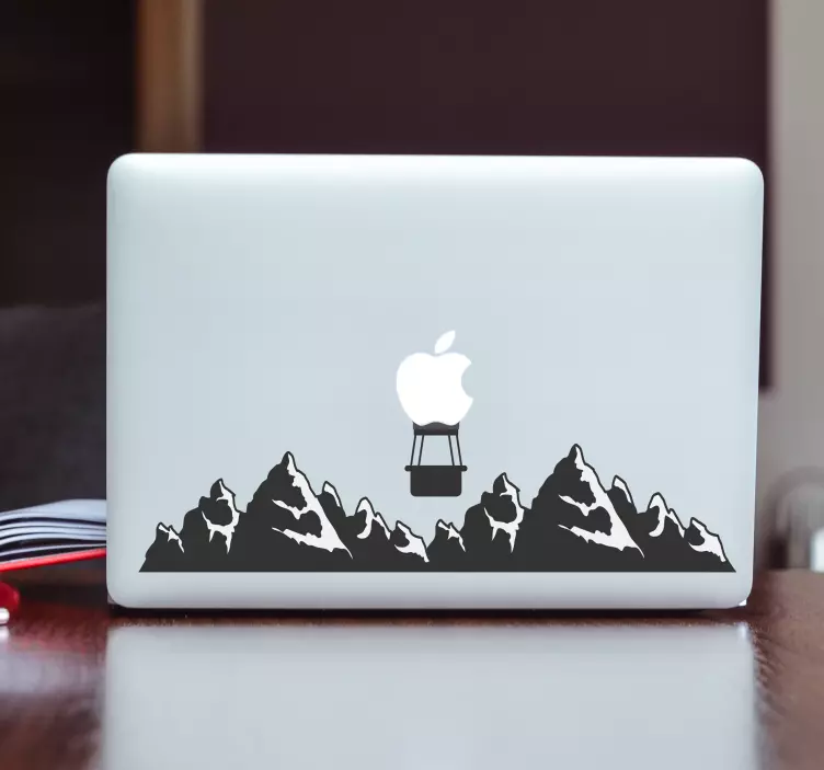 Samolepka na hory macbook - TenStickers