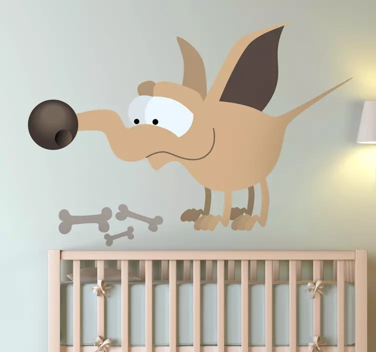 Samolepka na kosti pro psa - TenStickers