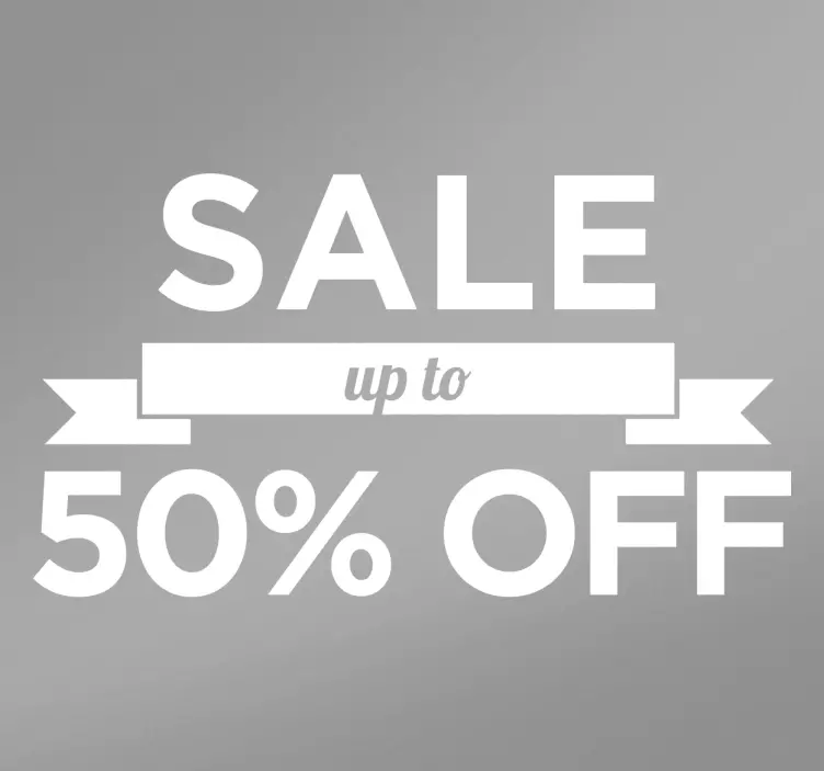 Samolepka na míru visačka ve velké británii výprodejová samolepka - TenStickers