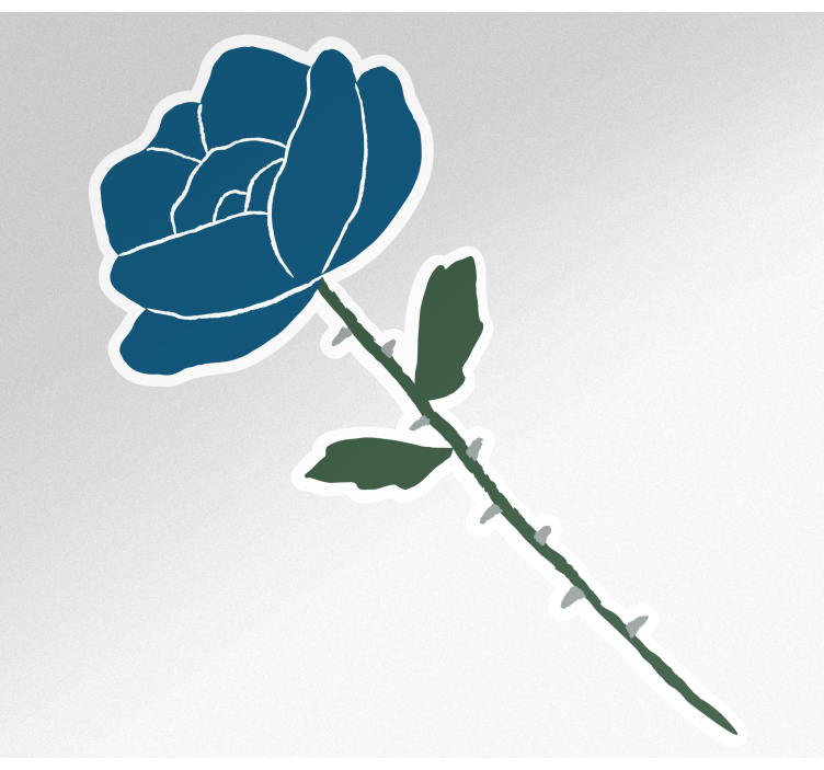 Samolepka na kolo s malými květy - TenStickers