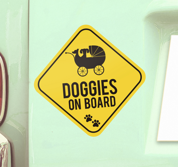 Samolepka na palubě vozidla na palubě - TenStickers