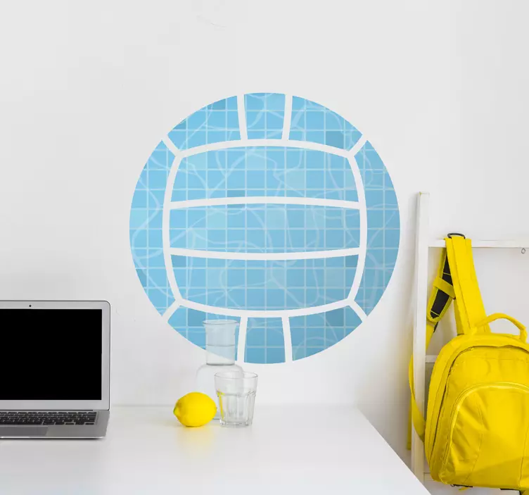 Nástěnná dekorace s vodním pólem - TenStickers