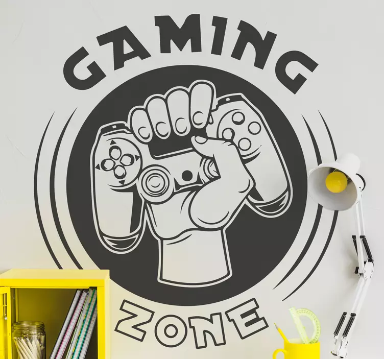 Samolepka videohrou s herním ovladačem - TenStickers