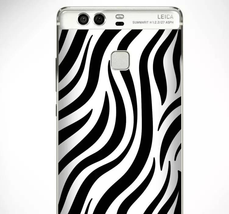 Samolepka zebra textury huawei - TenStickers