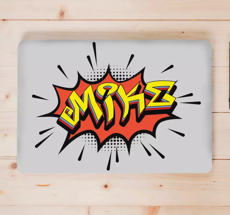 Styl bombardování graffiti notebooků - TenStickers