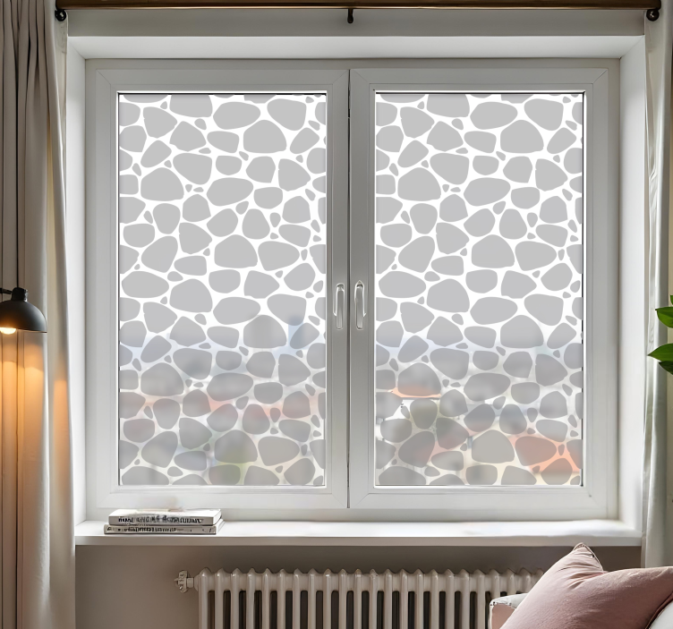 Siluety kamenů Zvířecí nálepka - TenStickers