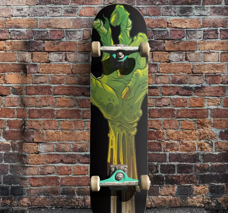 Skateboard imagefotografie monstrum obtisk - TenStickers